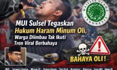 Viral Minum Oli, MUI Sulsel: Haram dan Berbahaya bagi Kesehatan
