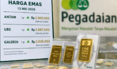 Harga Emas Pegadaian Hari Ini Naik Tajam